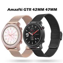 Pulseira de substituição de silicone duplo 20/22mm, para xiaomi huami amazfit gts 2/amazfit gtr2/amazfit gtr 42/47mm/amazfit bip s 2024 - compre barato