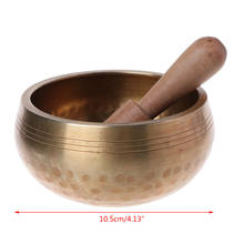 Tibetan Buddhism Singing Bowl Hand Hammered Yoga Copper Chakra Meditation Gift Relax Soothing Sound  Meditation Specialists 2024 - buy cheap