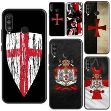 Knights Templar Coat of Arms Case For Huawei P30 Lite P40 P20 Pro P Smart Z 2019 Nova 5T Honor 50 10 Lite 10i 8X 9X 8A 2024 - buy cheap