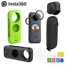 Insta360 ONE X2 Lens Guards Camera Body Silicone Case Protective Storage Bag Lens Cap for Insta 360 ONE X2 Accessories 2024 - купить недорого
