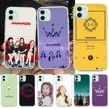 Милый чехол для телефона CUTEWANAN kpop MAMAMOO Bling для iPhone 11 pro XS MAX 8 7 6 6S Plus X 5S SE 2020 XR 2024 - купить недорого