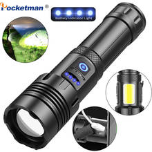 LED Flashlight USB Rechargeable Lantern Tactical Flashlight Zoomable Torch Waterproof Camping Light Emergency Lamp 2024 - buy cheap