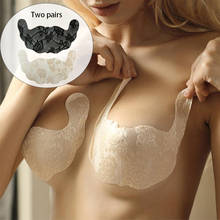 Sexy Bra Women U Shape Adhesive Push Up Nipple Cover Invisible Breast Petals Lift Tape Disposable Nipple Stickers Lace Bra Pads 2024 - buy cheap