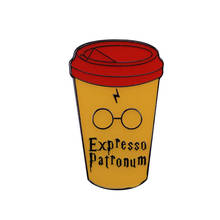 You'll have enough nerve when you wear the best Espresso Patronum pin 2024 - buy cheap