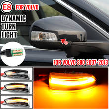 Par de luces LED dinámicas para espejo lateral, luz indicadora intermitente secuencial para Volvo C30, C70, S40, S60, V40, V50, S80, V70, 2008-2010 2024 - compra barato