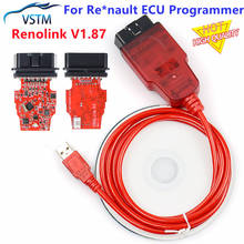 2021 New V1.87 Renolink OBD2 Diagnostic Interface For Re*/nault/D*acia Vehicles ECU Programmer Airbag/Key Coding Multi-Function 2024 - buy cheap