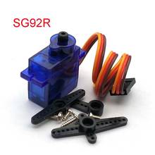 Sg92r-micro servomotor 9g de fibra de carbono, peças de reposição para helicóptero rc, modelo aeromodadores, 2.5kg 2024 - compre barato