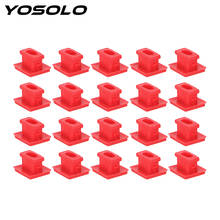 20pcs/set Panel Fixing Buckles Car Fasten Clips Red Insert Grommets Dashboard Dash Trim Strip Clips For BMW E46/E65/E66/E83N 2024 - buy cheap