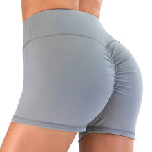 Pantalones cortos deportivos para mujer, Shorts elásticos, informales, de realce, para correr, gimnasio y entrenamiento 2024 - compra barato