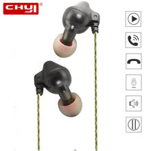 CHYI Bass Hifi Earphone In Ear Earphones With Microphone Stereo Wired Headset 3.5mm MP3 Earbuds For Huawei Xiaomi Samsung Iphone 2024 - buy cheap