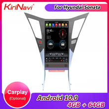 KiriNavi-REPRODUCTOR Multimedia para coche Hyundai Sonata, pantalla Vertical de 13,6 ", Android 10,0, estéreo, GPS, Carplay, 4G, 2010-2014 2024 - compra barato