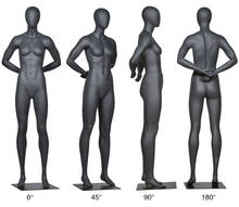 Оптовая продажа черный манекен женский черный модель всего тела на заказ 2024 - купить недорого