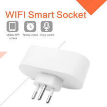 Newest Brazil Smart Plug With Alexa Google Home Flame Retardant Phone Remote Control Timing Smart Socket Smart Home 2024 - buy cheap