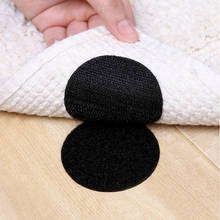 10pairs Self Adhesive Hook Loop fastener tape Anti Curling Floor Rug Mat Gripper Bedclothes Sofa Carpet Non-slip fixed sticker 2024 - buy cheap