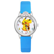 Reloj de pulsera con correa de cuero de cuarzo para niños y niñas, cronógrafo de estilo de cristal con dibujos animados, JK88 2024 - compra barato