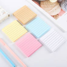2020 New 80 Pages Soild Color Memo Pad DIY Kawaii Stationery School Stationery Set Office Supplies Notepad Cute Sticky Notes 2024 - buy cheap