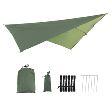 Outdoor Ultralight Awning Camping Tarp Tent  Sun Shelter Garden Canopy Sunshade Hammock Beach Fishing  UV Silver Coating 2024 - buy cheap
