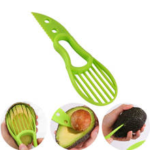 3 в 1 слайсер для авокадо карите, нож для очистки фруктов, нож, разделитель целлюлозы, пластиковый нож, кухонные инструменты для овощей, аксессуары для дома 2024 - купить недорого