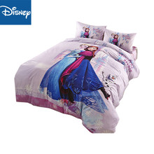 Frozen Elsa Anna Queen Size Comforter Bedding Set For Girls Purple Tiwn Size Duvet Cover 3 4 5 Pcs Pillowcase Sham 3d Hot Sale Buy Cheap In An Online Store With Delivery Price