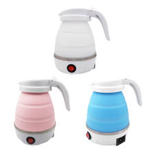 600W Silicone Portable Boiling Water Tea Pot Foldable Electric Boiler Kettle for Travel Home Use Kitchen Gadgets 2024 - buy cheap