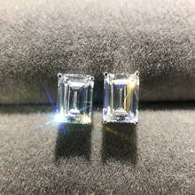 Pendientes de piedras de cristal de alta calidad para mujer, joyería elegante de Color plateado, joyería Noble 2024 - compra barato
