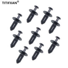 50PCS Auto Bumper Fender Leaf Plate Lining Fixed Clamp Grille Plastic Fastener Screws For Opel BMW Mercedes-Benz Retaining Clip 2024 - buy cheap