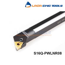 S16q pwlnr06 barra de perfuração interna, suporte de giro cnc, ferramentas de corte, s16q pwlnr06, barra de perfuração indexável para pequenos mg0804, suporte de ferramentas 2024 - compre barato