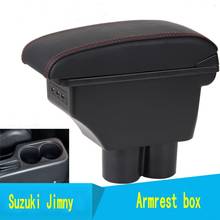 For Suzuki Jimny armrest box central Store interior Armrest Storage car-styling accessories with cup holder ashtray products 2024 - buy cheap