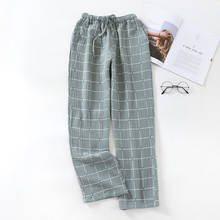 Cotton Women Plaid Bottom Bottoms Casual Sleep Pajama Pyjama Pants Loose Print Home Clothes Ladies Sleepwear Nighty Lounge Wear 2024 - buy cheap