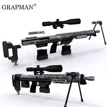 Armas de modelo de papel para espingarda sniper, escala 1:1, quebra-cabeça 3d, arma de papel, brinquedo artesanal, frete grátis 2024 - compre barato