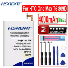 B0P3P100 BOP3B100 Battery for HTC One Max T6 809D 8088 8090 8160 D8160 8060 M8809 803 803S 803N 803E 0P3P7 6600LVW 35H00211-00M 2024 - buy cheap