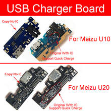 Micrófono USB carga Jack Board Flex Cable para Meizu U10 U20 cargador USB enchufe Puerto conector placa módulo piezas de repuesto 2024 - compra barato
