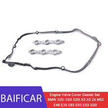 Baificar Brand New Engine Valve Cover Gasket Set 11120030496 For BMW 325I 330I 525I X3 X5 Z4 M52 E46 E39 E83 E85 E53 320I 2024 - buy cheap