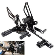 Adjustable Rearset Footrests Foot Pegs Pedal For HONDA CBR 929 954 RR Fireblade CBR929RR SC44 2000 2001 CBR954RR SC50 2002 2003 2024 - buy cheap