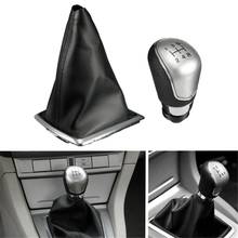 5 Speed Manual Car Gear Shift Knob Shifter Lever Gaiter Boot Cover for ford Focus MK2 FL MK3 MK4 MK7 Mondeo Kuga Galaxy 2024 - buy cheap