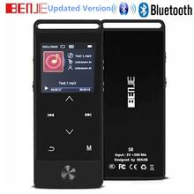 New MP3 Player with Bluetooth Portable Music Player with FM Radio with Earphones,Touch Button HiFi Lossless Metal Audio Player 2024 - buy cheap