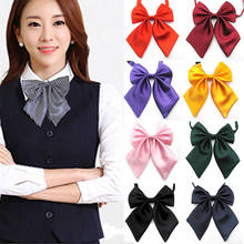Женский галстук-бабочка с красной бабочкой, черный галстук-бабочка с узлом для девушек, студенток, официанток, шейный галстук, зеленый 2024 - купить недорого