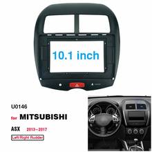 2 Din 10.1 Inch Car Radio Installation DVD GPS mp5 Plastic Fascia Panel Frame for MITSUBISHI ASX 2013~2017 Dash Mount Kit 2024 - buy cheap