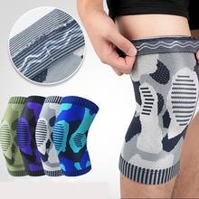 1pc Knee Pad Anti-slip Compression Breathable Knitted Leg Support Protector Outdoor Gym Running Basketball Fitness 2024 - buy cheap