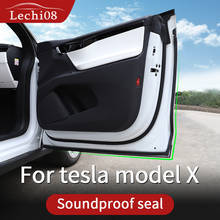 Door soundproof sealing strip For tesla model x accessories tesla model x tesla 2018 model x tesla  interior 2024 - buy cheap