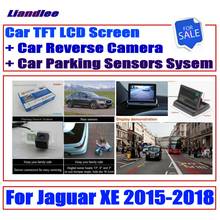 Автомобильная цифровая система датчиков парковки для Jaguar XE 2015-2018 монитор заднего вида/CCD камера заднего вида 2024 - купить недорого