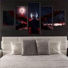 5 painel de tóquio ghoul kanekiken anime hd impressão quadros em tela decoração da casa arte da parede quadros modulares moderno clássico cartazes quadro 2024 - compre barato