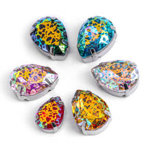 Astrobox-garra de diamante con piedra para coser diamantes de imitación, Gema de cristal para manualidades, accesorios de ropa, 10x14mm, 13x18mm 2024 - compra barato