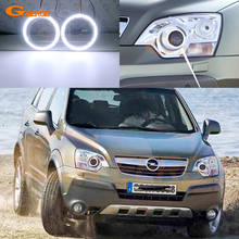 For Opel Antara 2010 2011 2012 2013 2014 2015 Facelift Xenon Headlight Excellent Ultra bright COB led angel eyes halo rings 2024 - buy cheap