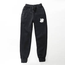 New Sweatpants Men's Hip hop streetwear Pants Fashion Men Undefeated Cool Quality Fleece trousers Men Jogging Casual Pants 2024 - buy cheap