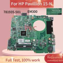 DA0U93MB6D0 For HP Pavillion 15 15Z 15-N EM300 15‘ Inch Notebook Mainboard 781935-501 781935-001 DDR3 Laptop Motherboard 2024 - buy cheap