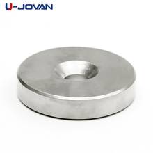 U-JOVAN 1PC 50x10mm Hole 8mm N35 Round Countersunk Powerful Neodymium Magnet Rare Earth Ring Magnets 50*10-8mm 2022 - buy cheap