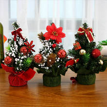 20cm Mini Artificial Plants Christmas Tree Small Table Desk Mini Christmas Tree Holiday Ornaments Christmas Decoration 2024 - buy cheap