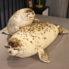 1pc 35-120CM Cute Fat Sea Lion Plush Toys 3D Novelty Throw Pillows Gaint Soft Seal Stuffed Plush Pillows Home Doctor Baby Gift 2024 - buy cheap