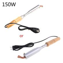 Electric Soldering Iron 75W 100W 150W 200W Soldering Iron Chisel Tip Wood Handle 2024 - buy cheap